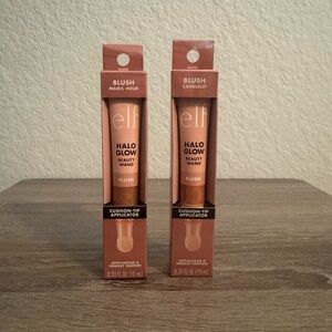 ELF Halo Glow Beauty Wand Blush Set - candelit and magic hour